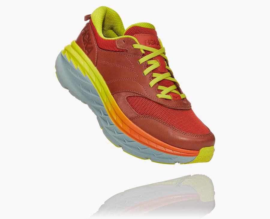 Hoka One One Hardloopschoenen Dames - Bondi L - Rood - JR1705294